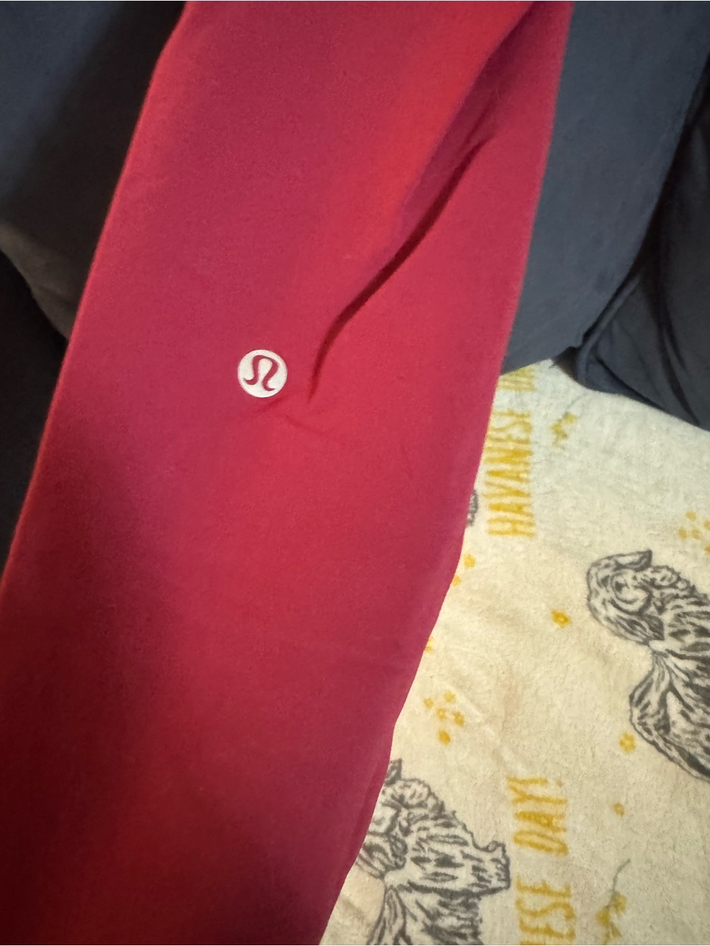 lululemon Athletica Burgundy High-Rise Leggings